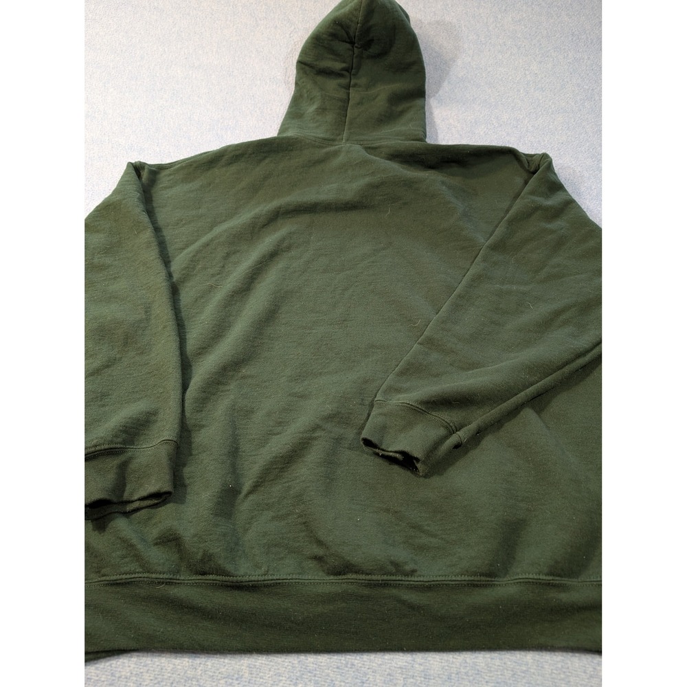 Green Bay Packers Hoodie Mens 2XL Green Graphic Sweatshirt NFL Football Gilden - Picture 9 of 11